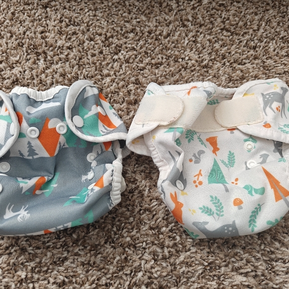 Thirsties seven size one diaper covers - Picture 3 of 7